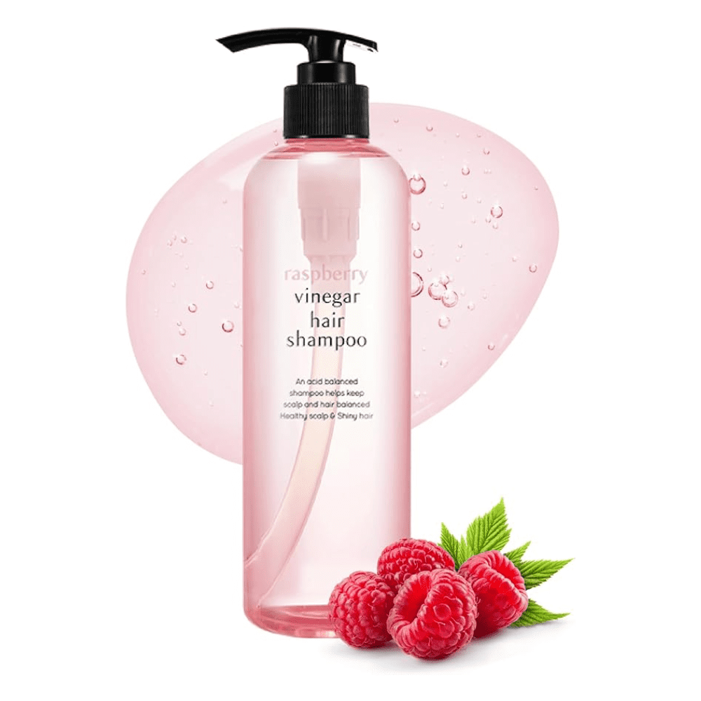 A’Pieu Raspberry Vinegar Hair Shampoo 500 ml – Vinegar & Raspberry Scalp & Hair Care.