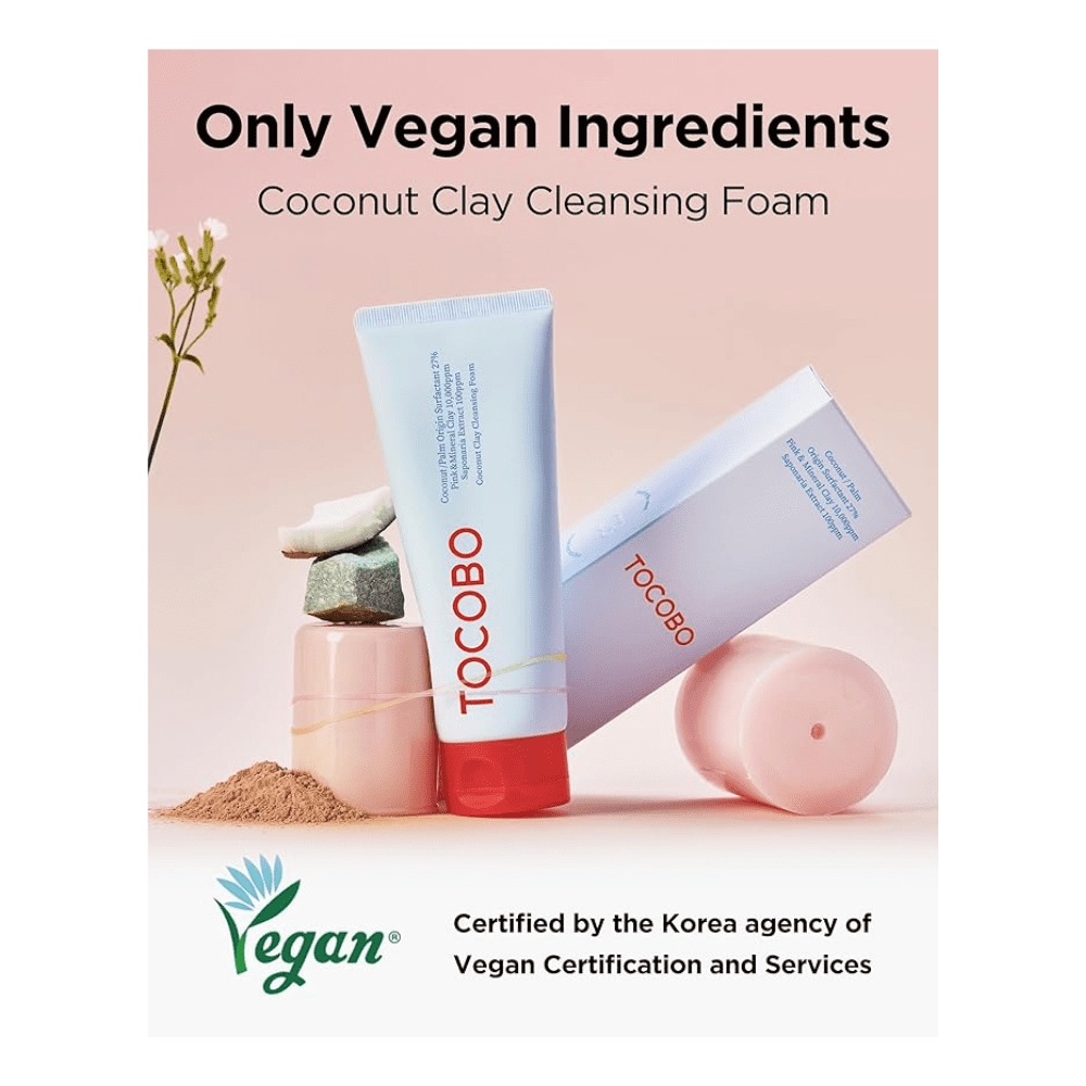 TOCOBO Coconut Clay Cleansing Foam 150ml. - Image 5