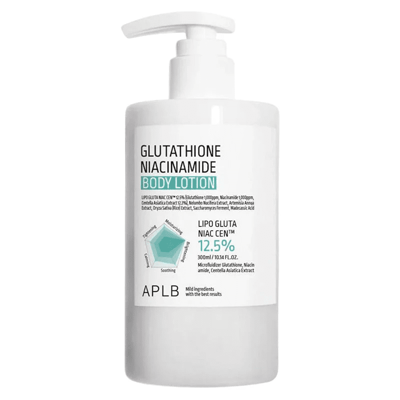 APLB Glutathione Niacinamide Body Lotion 300 ml – Brightening & Soothing Hydrating Body Moisturiser. - Image 6