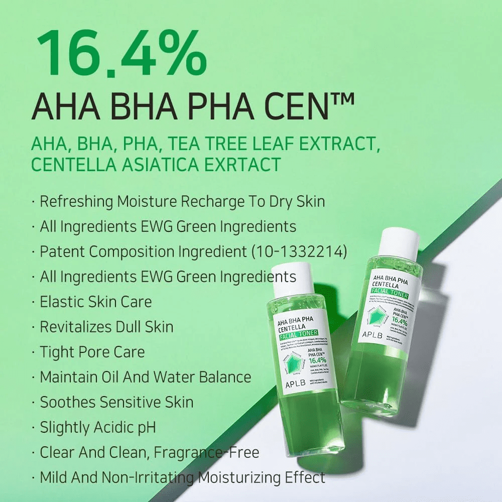 APLB AHA BHA PHA Centella Facial Toner 200 ml. - Image 3