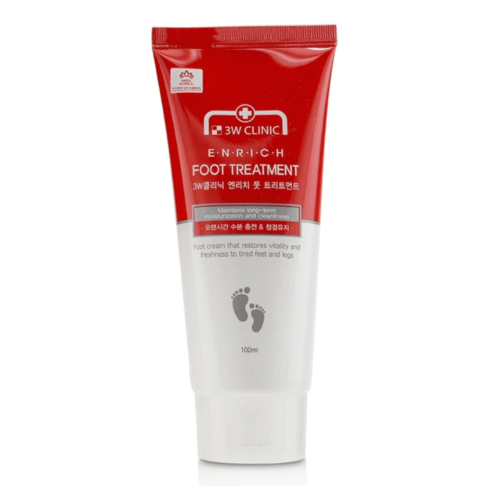 3W Clinic Enrich Foot Treatment – Intensive Foot Cream & Care Treatment (100 ml).