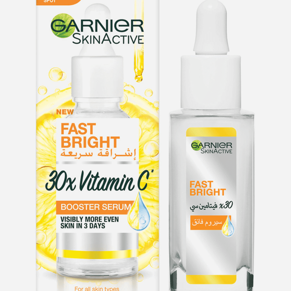Garnier Vitamin C Serum – 30× Brightening Niacinamide Booster UK
